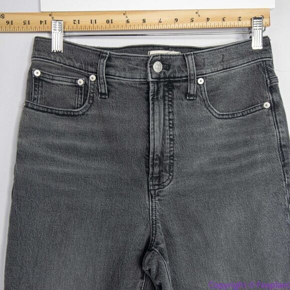 Madewell Perfect Vintage Jean in Cosner Wash: Knee-Rip Edition, women's size 27 - Picture 4 of 15